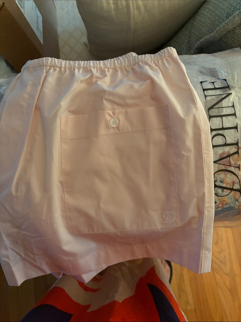 Daphne - Shut Eye Boxer - Blush Pink